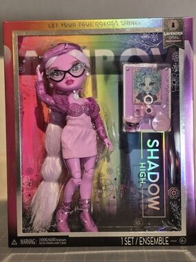 Rainbow High/Shadow High Lavender Lynn Doll